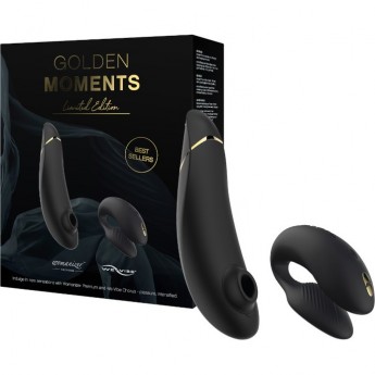Набор GOLDEN MOMENTS WOMANIZER PREMIUM + WE-VIBE CHORUS золотой Набор GOLDEN MOMENTS WOMANIZER PREMIUM + WE-VIBE CHORUS золотой